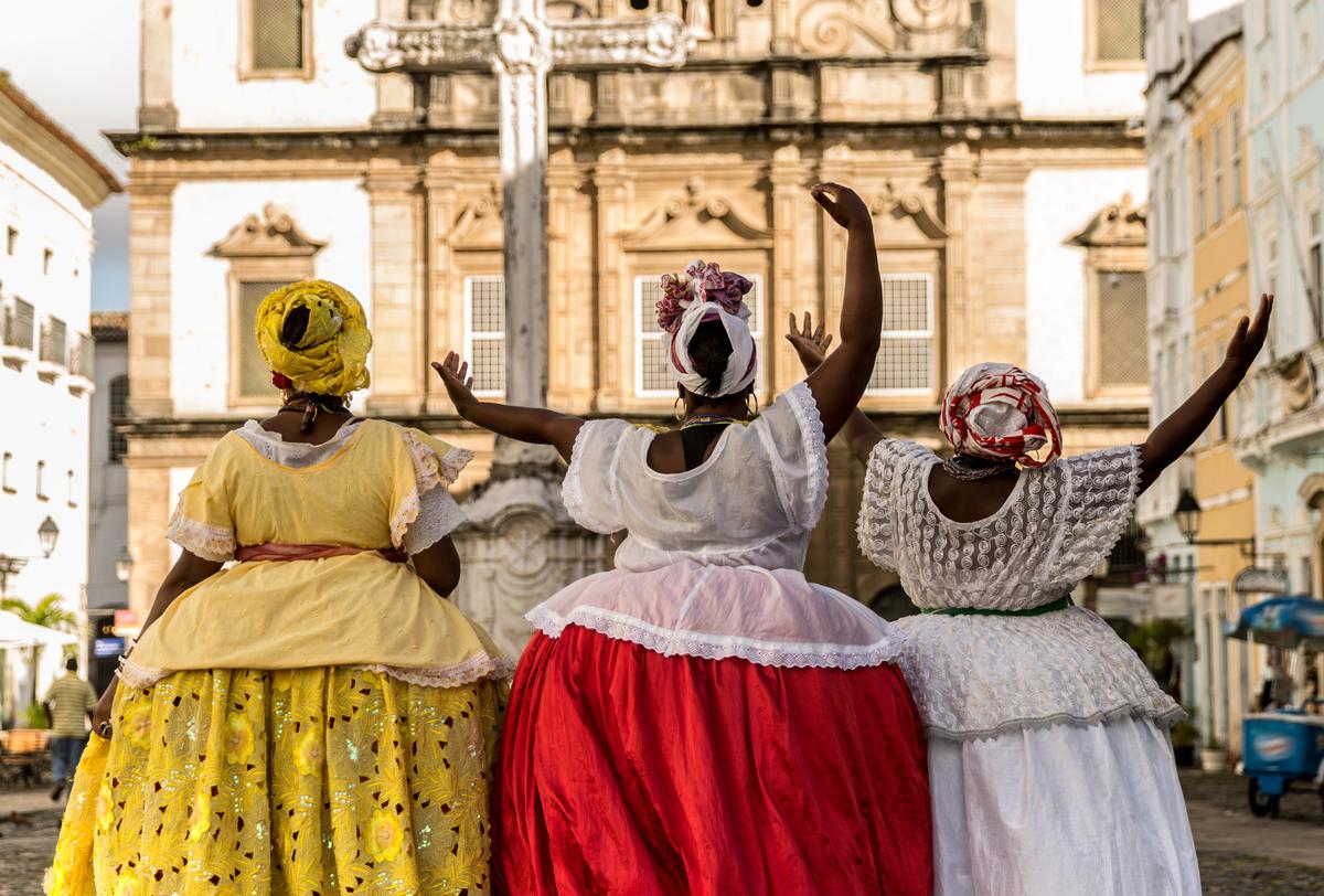 Baianas en Pelourinho
